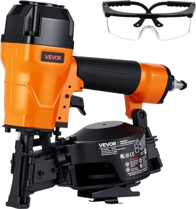 Vevor Roofing Nailer Pneumatic Coil Nail Gun 3/4
