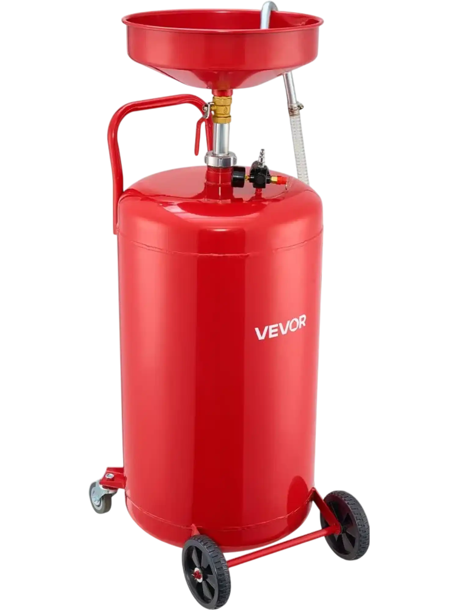 Vevor Oil Drain Tank 25 Gallon Air-Operated Portable Oil Drainer New