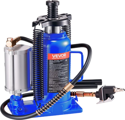Vevor Bottle Jack 20 Ton Air Hydraulic High Lift New