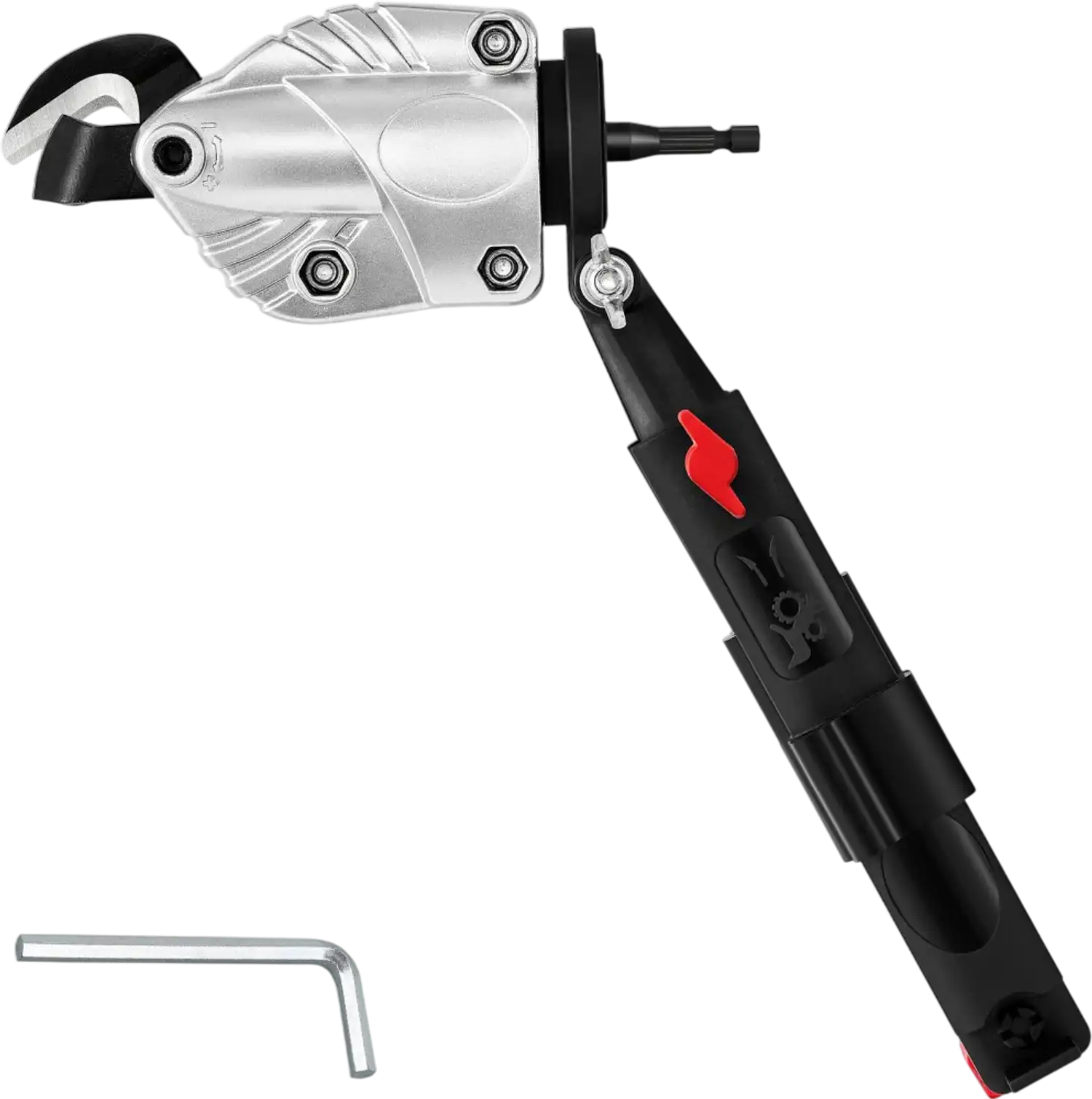 Vevor Metal Cutter Drill Attachment 360° Pivoting Head Sheet Metal Shears New