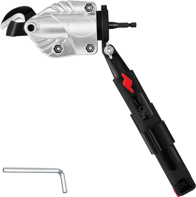 Vevor Metal Cutter Drill Attachment 360° Pivoting Head Sheet Metal Shears New