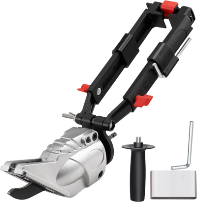 Vevor Board Cutter Drill Attachment Shears with 360 Degree Pivoting Head New
