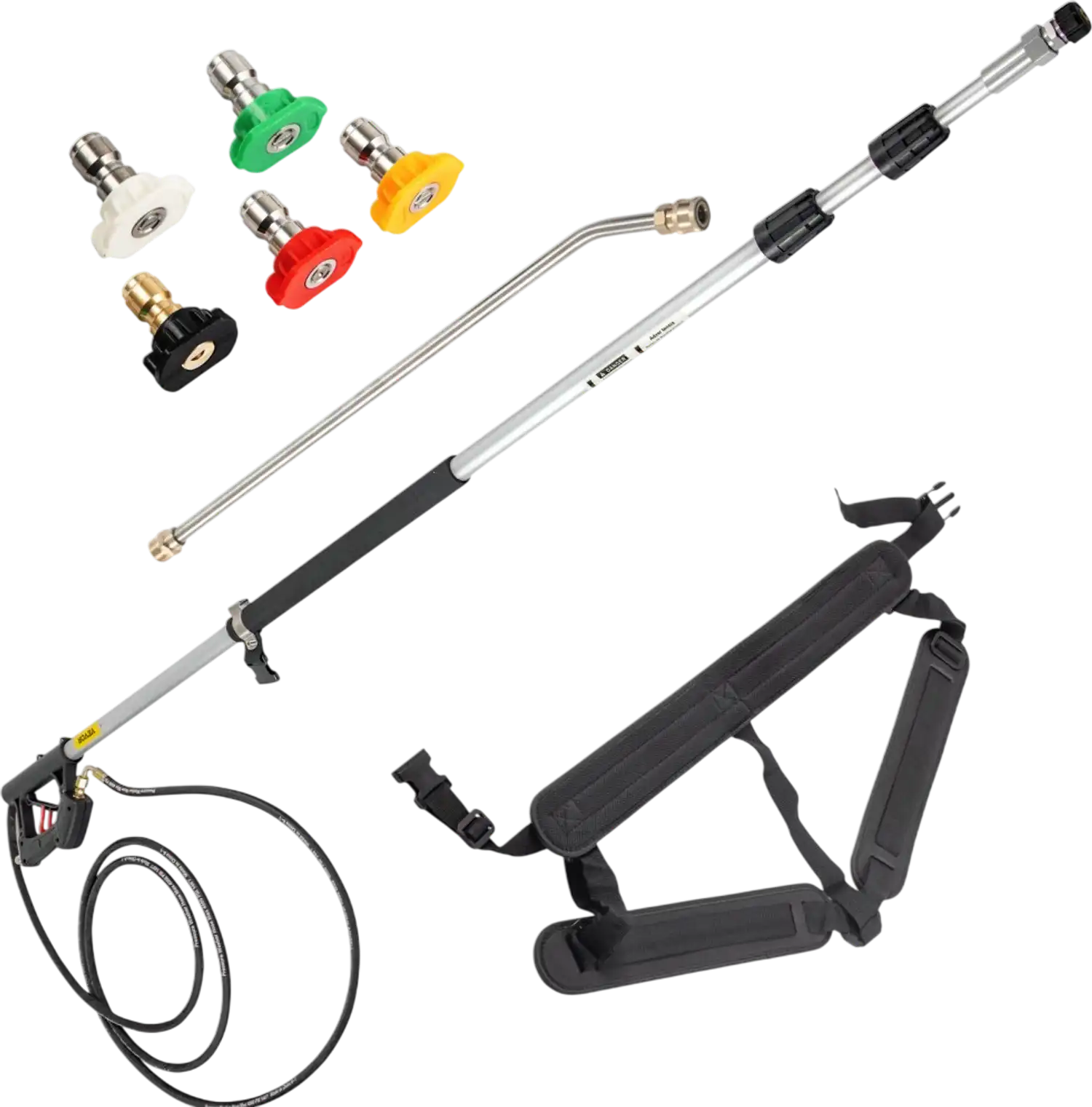 Vevor Pressure Washer Wand 18' Adjustable Telescoping Extension New