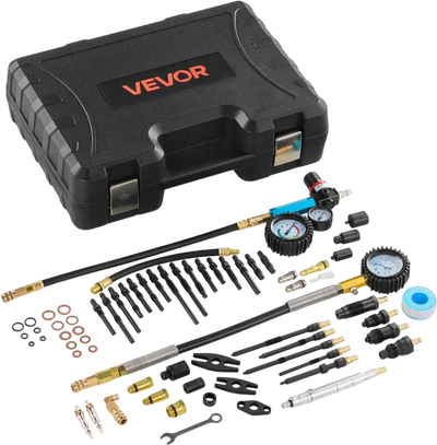 Vevor Compression Tester Kit Engine Cylinder Leak-Down Diagnostic Tool Set New