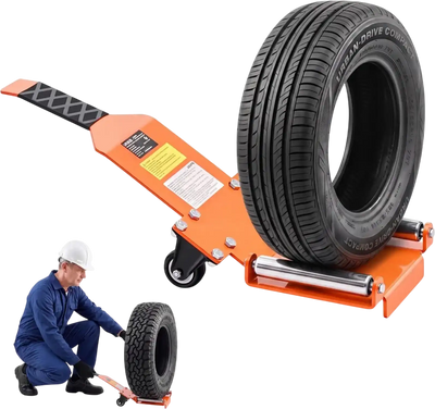 Vevor Tire Wheel Dolly Heavy-Duty Steel Tire Lifting Jack Tool New