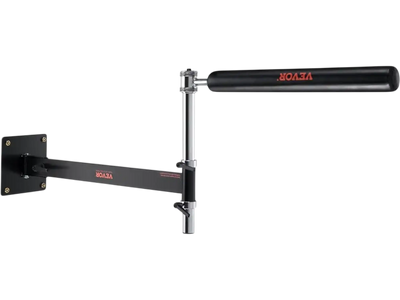 Vevor Boxing Spinning Bar Wall-Mounted Adjustable Reflex Trainer with Gloves Black New