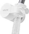 VEVOR Faucet Mount Water Filter, Horizontal Water Purifier for Sink Tap, Carbon Fiber Filters, Removes Chlorine Lead with 1 Filter, Fits Most Kitchen or Bathroom Faucets, White