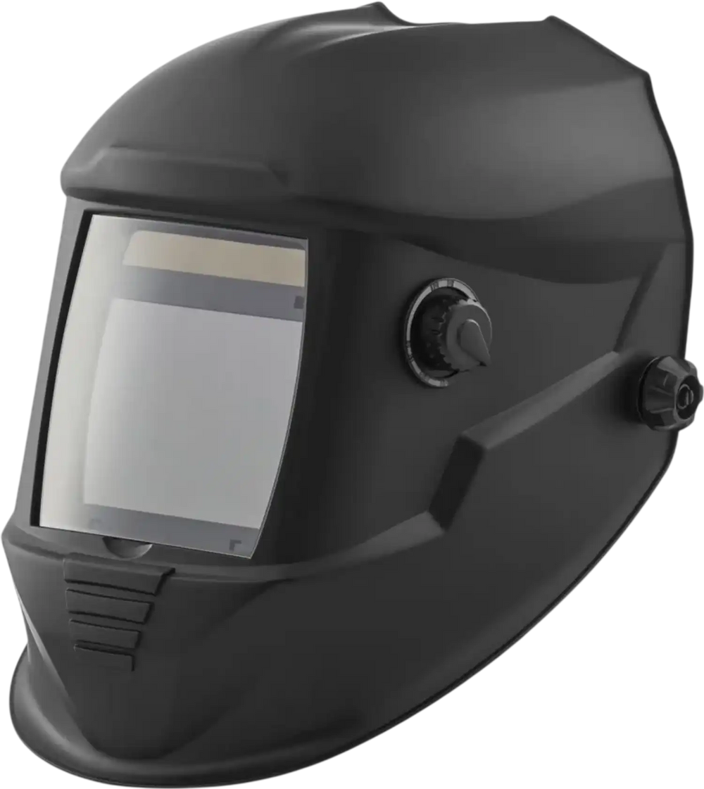 VEVOR Welding Helmet Auto Darkening, 3.94" x 3.15" True Color Welding Hood, Solar-Powered Welder Mask 4 Arc Sensors, Wide Shade 4/5-9/9-13 for TIG MIG Weld Cutting Grinding Application - METIS Series