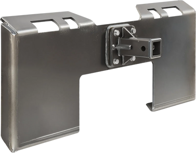 Vevor Skid Steer Attachment Plate 3/8 in. with 2.28 in. Hitch Receiver 7,000 lb. Capacity New