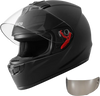 VEVOR Full Face Motorcycle Helmets, Adult Motocross Dirt Bike Helmet with Clear Visor, Lightweight Comfortable Motorcycle Street Bike Helmet for Men and Women - DOT Approved (L Size)