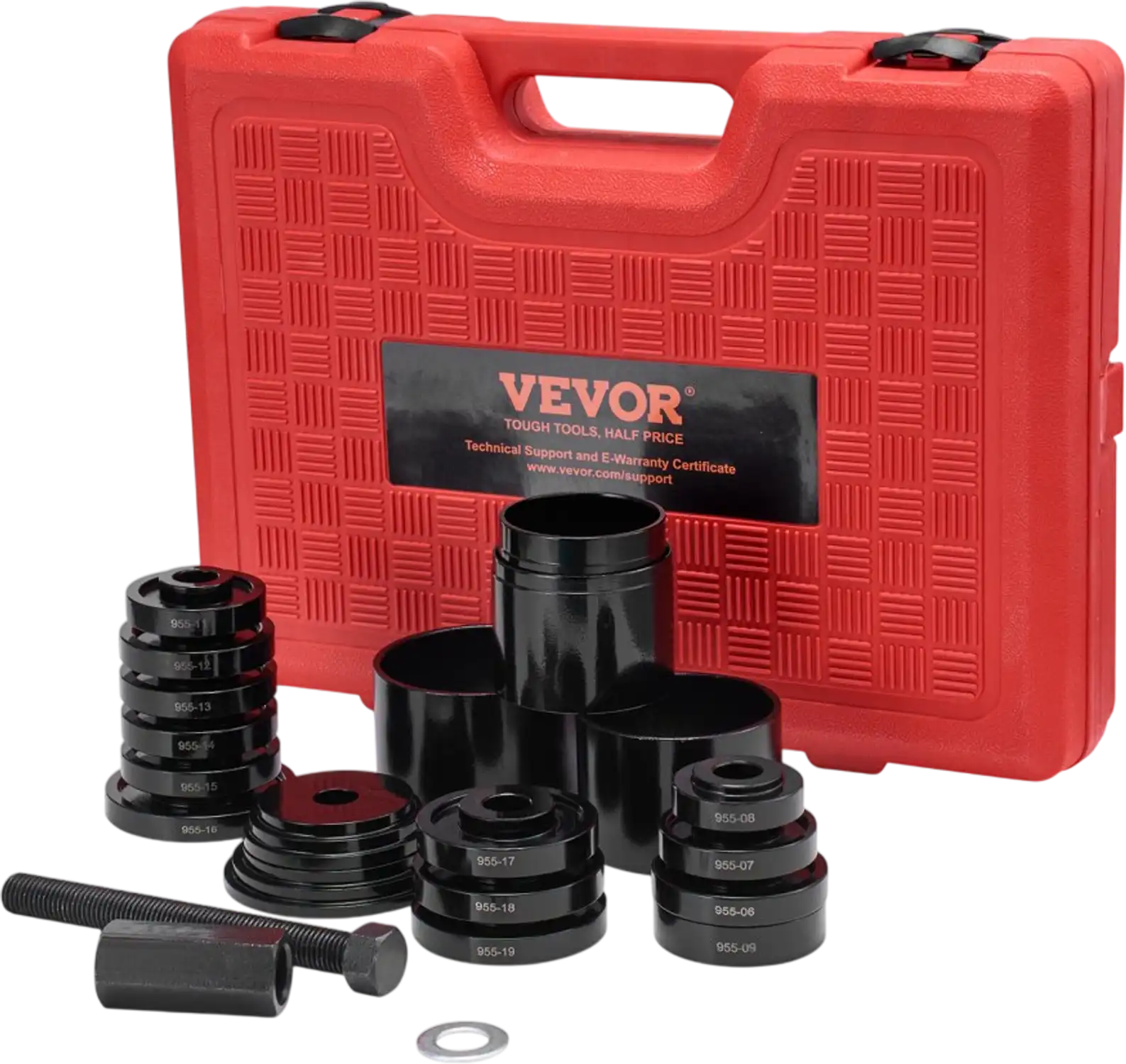 Vevor Wheel Bearing Press Kit 23-Pc Front Wheel Drive Bearing Puller Tool Set New