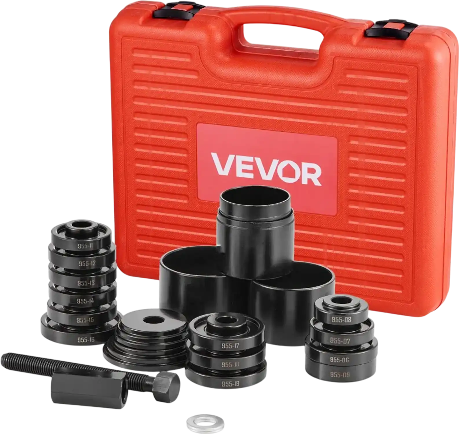 Vevor Wheel Bearing Press Kit 23-Pc FWD Bearing Puller Tool Set New