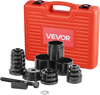 VEVOR Wheel Bearing Press Kit, 23 PCS FWD Bearing Puller Tools, for Front Wheel Drive Bearing Removal and Installation, Wheel Bearing Tool with Sliding Screw, Bushings, Sleeve Plates, Storage Case