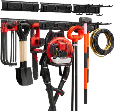 Vevor Garage Tool Organizer Wall Mount Garden Tool Rack 49.5
