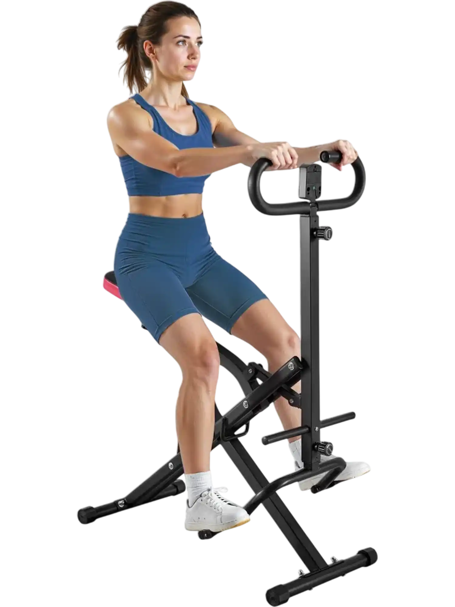 Vevor Squat Machine Foldable Deep Squat Rowing Machine New