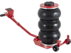 VEVOR Air Jack, 3 Ton/6600 lbs Triple Bag Air Jack, Airbag Jack with Six Steel Pipes, Lift up to 17.7 inch/450 mm, 3-5 s Fast Lifting Pneumatic Jack, with Long Handles for Cars, Garages, Repair, (Red)