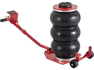 Vevor Air Jack 3 Ton Triple Bag Pneumatic Car Jack 6600 lbs Red New
