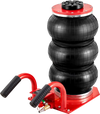 VEVOR Air Jack, 3 Ton/6600 lbs Triple Bag Air Jack, Airbag Jack with Six Steel Pipes, Lift up to 17.7 inch/450 mm, 3-5 s Fast Lifting Pneumatic Jack, with Side Handles for Car, Garage, Repair (Red)