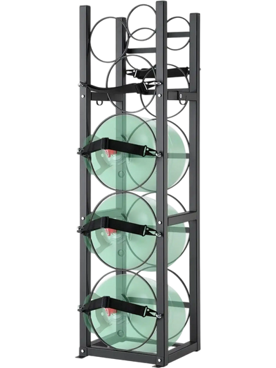 Vevor Refrigerant Tank Rack Cylinder Storage Holder New