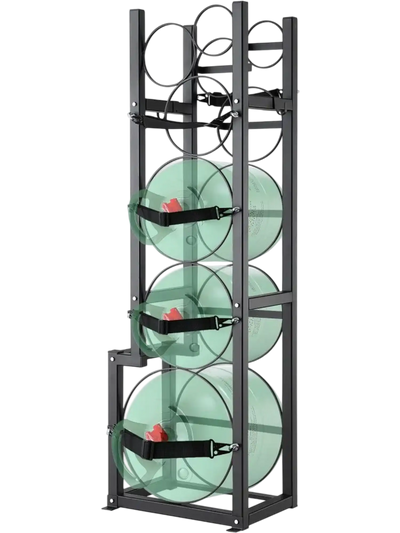 Vevor Refrigerant Tank Rack Cylinder Holder Storage Rack New