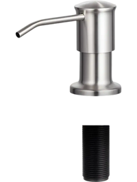 VEVOR Soap Dispenser for Kitchen Sink, Stainless Steel Built in Sink Soap Dispenser with 47