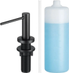 VEVOR Soap Dispenser for Kitchen Sink, Stainless Steel Built in Sink Soap Dispenser with 17OZ Refillable Bottle, Countertop Dish Soap-Dispenser with 360° Rotation Pump Head, for Kitchen Bathroom