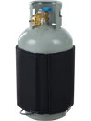 VEVOR Insulated Band Style Gas Cylinder Warmer, Fits 40 lbs Gas Tanks 120W Propane Heater, Fixed Internal Thermostat Max Temp 90 ℉, Durable Waterproof Oxford Fabric, FCC Listed