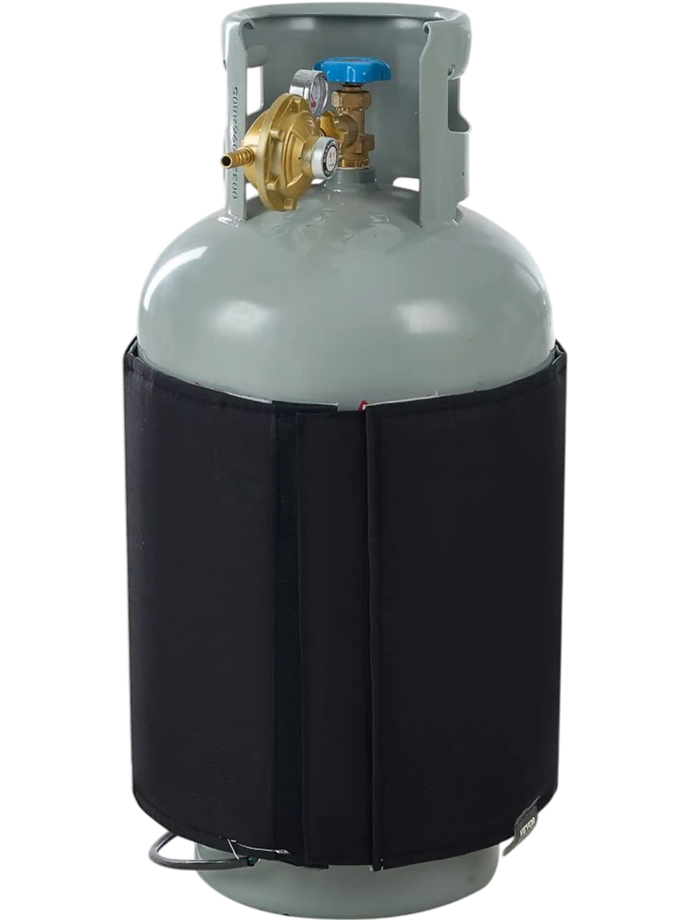 VEVOR Insulated Band Style Gas Cylinder Warmer, Fits 40 lbs Gas Tanks 120W Propane Heater, Fixed Internal Thermostat Max Temp 90 ℉, Durable Waterproof Oxford Fabric, FCC Listed