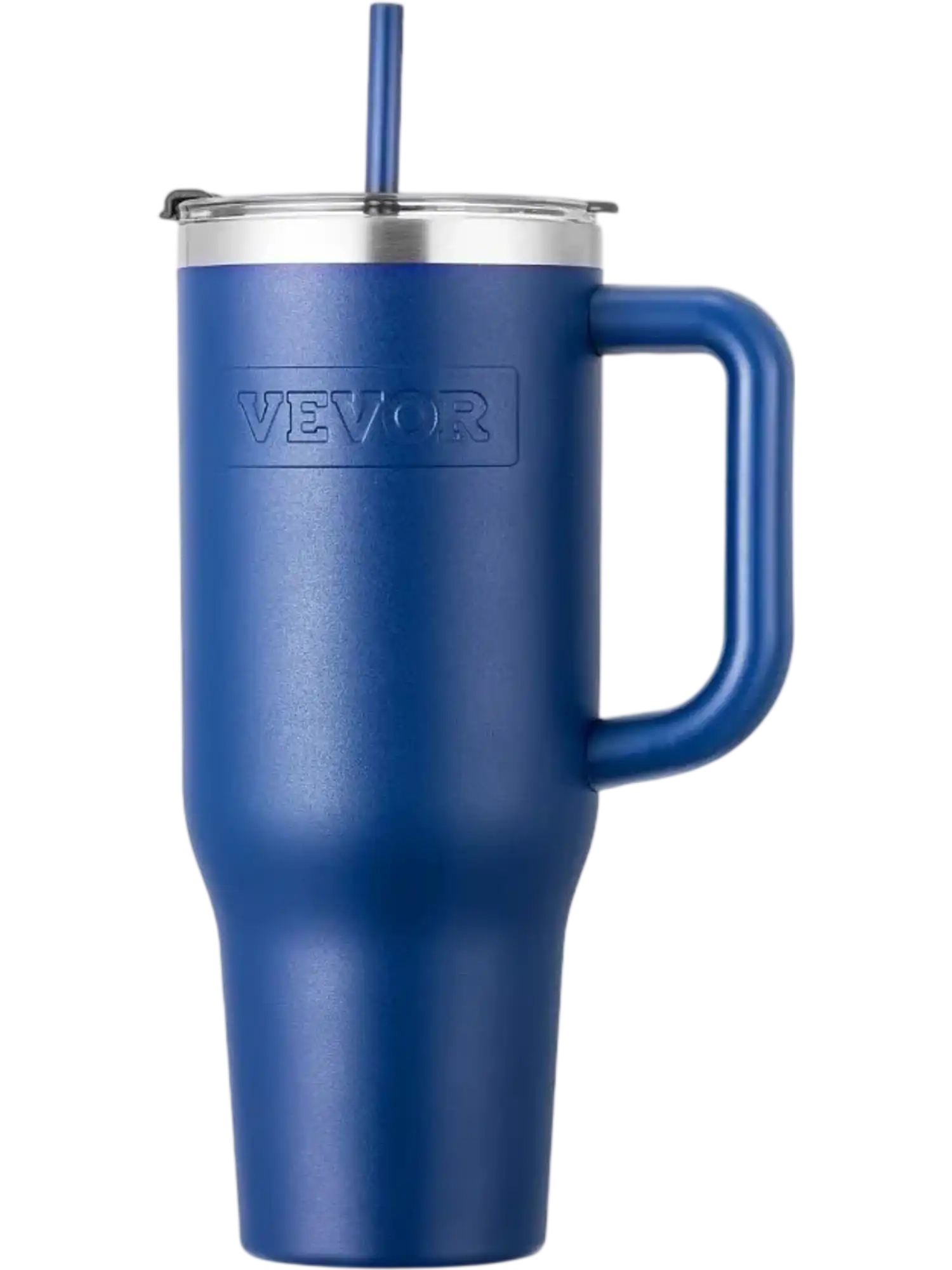 Vevor Water Bottle 40 oz Insulated Stainless Steel Sports Coffee Cup Blue New