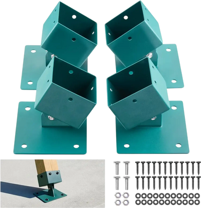Vevor Swing Set Brackets Heavy Duty 4-Pack Leveling Hardware New