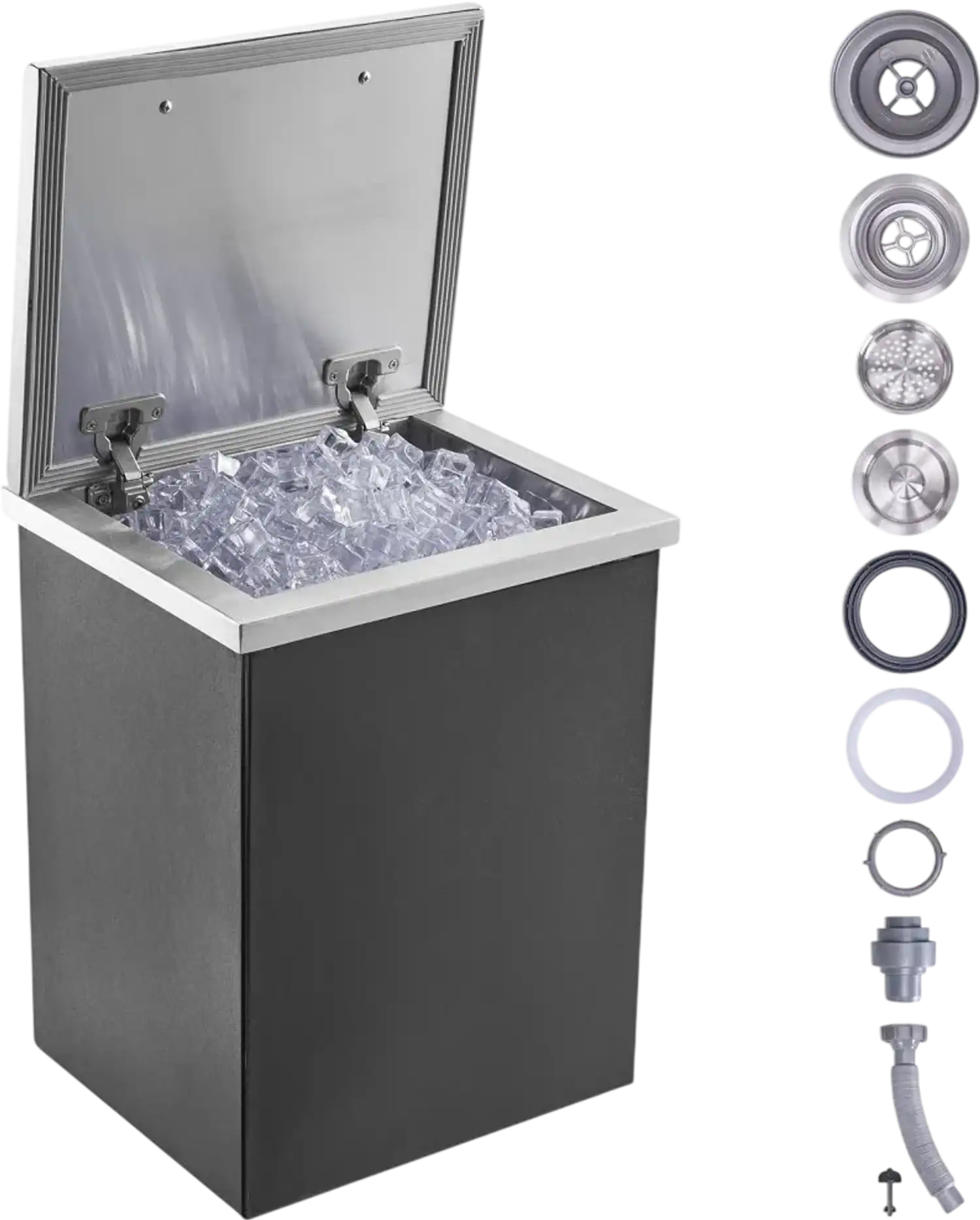 Vevor Ice Chest Drop-In Stainless Steel 14