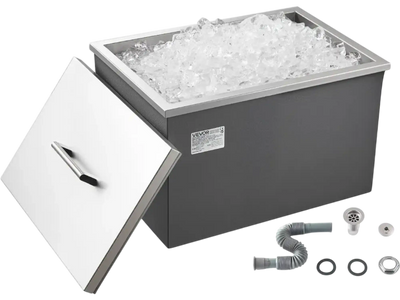 Vevor Drop In Ice Chest 31.7 Qt Stainless Steel Cooler New