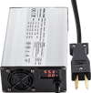 VEVOR Golf Cart Battery Charger 36V Club Car Charger 18A Golf Cart Electric Charger Splayed Plug/LED Club Car Battery Charger Aluminum Shell Power Wise Golf Cart Battery Charger for Ez Go Yamaha