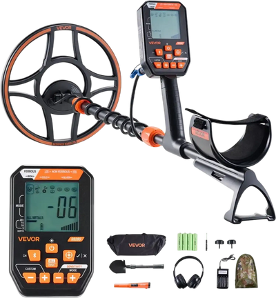 VEVOR Waterproof Metal Detector, 12