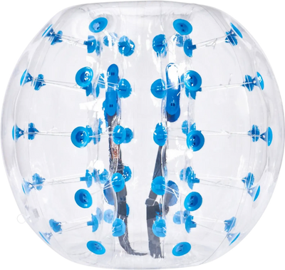 VEVOR Inflatable Bumper Ball 1-Pack, 4FT/1.2M Body Sumo Zorb Balls for Teen & Adult, 0.8mm Thick PVC Human Hamster Bubble Balls for Outdoor Team Gaming Play, Bumper Bopper Toys for Garden, Yard, Park