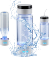 VEVOR Hydrogen Water Bottle Generator, 380 ml / 13.4 oz Capacity Portable Hydrogen Water Maker, SPE Technology Hydrogen Rich Water Ionizer Machine with Nasal Inhalation Tube and Self-Cleaning