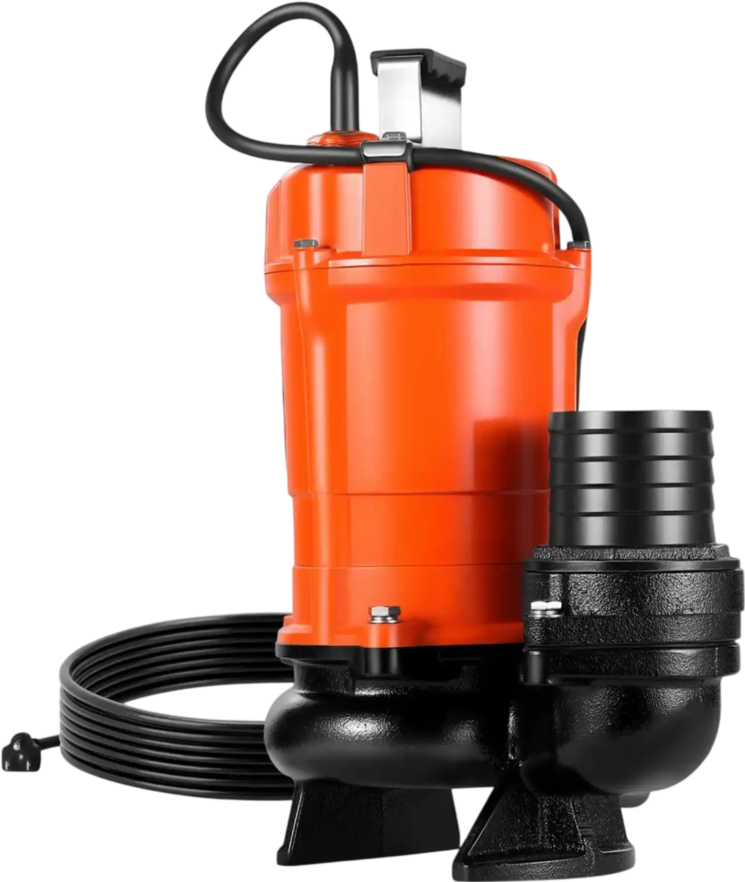 Vevor Submersible Trash Pump 1 HP 5000 GPH Cast Iron Sewage Sump Pump New