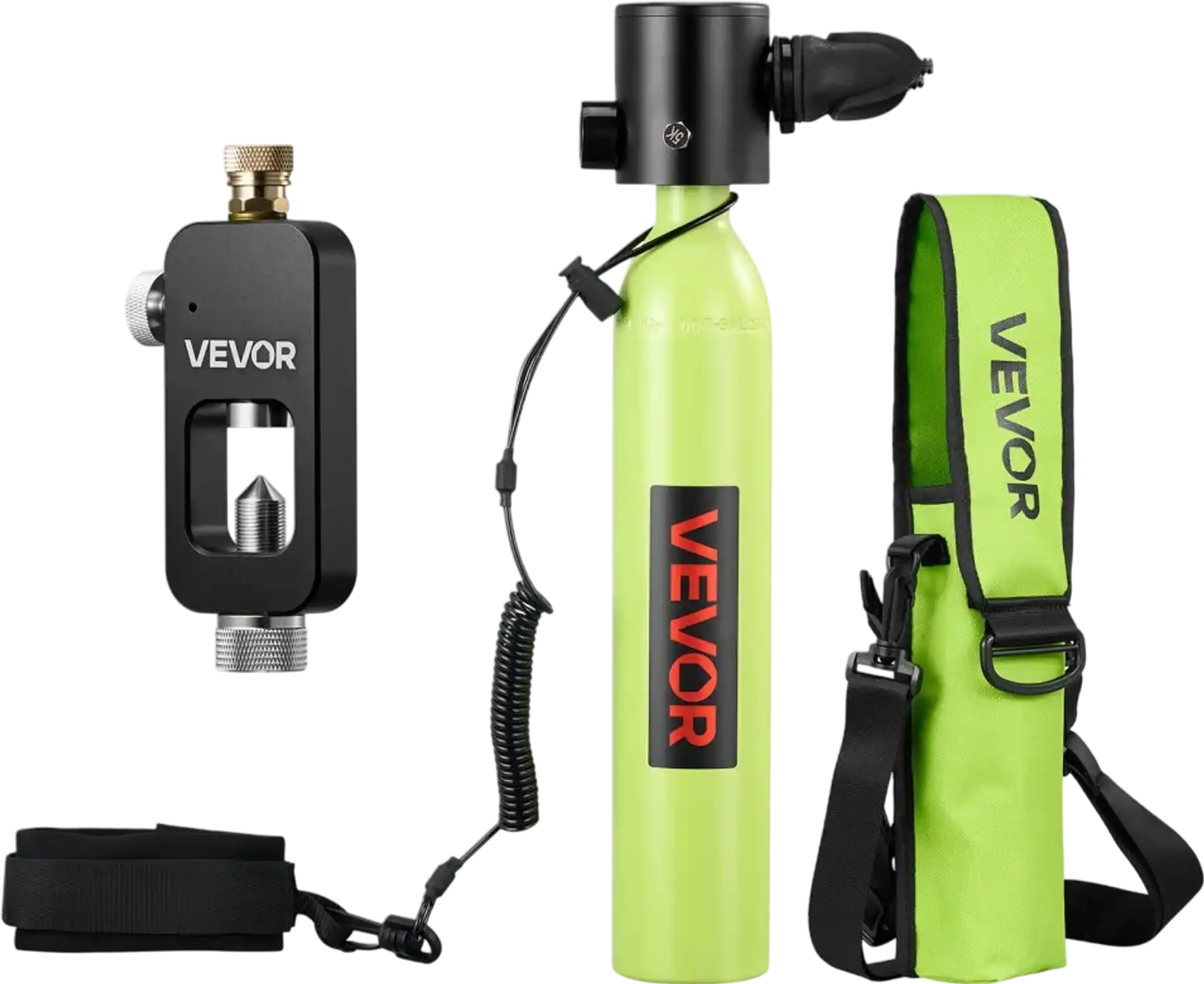 Vevor Diving Tank Mini Scuba 0.5L Portable Underwater Breathing Set New
