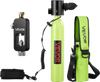 VEVOR Mini Scuba Tank, 0.5L Portable Diving Tank for Underwater Breathing, Reusable Lung Diving Cylinder up to 10 Minutes Dive Time, Emergency Rescue Pony Bottle with Refill Adapter for Snorkeling
