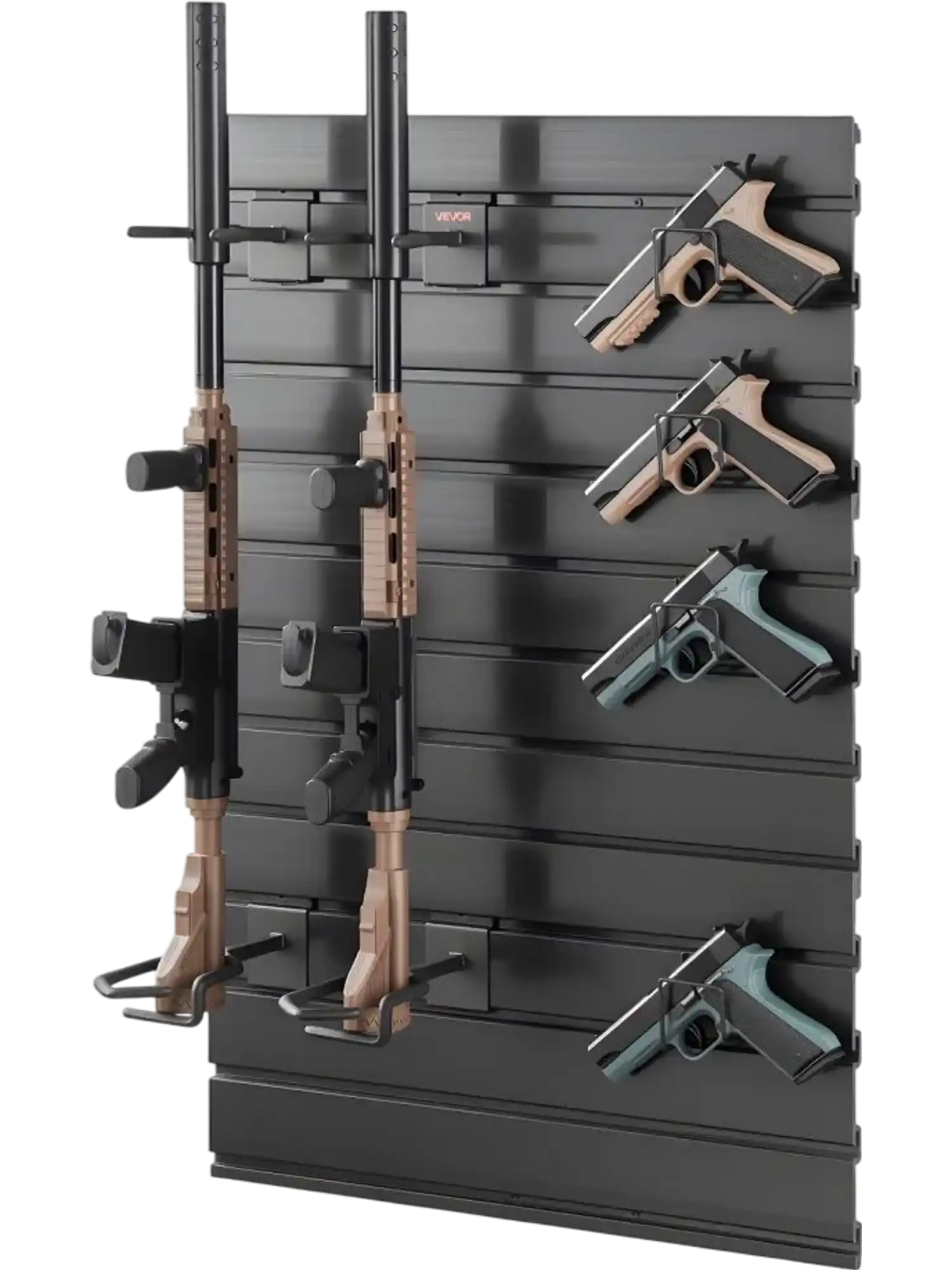 Vevor Gun Rack Wall Mount Tactical Rifle Shotgun Handgun Storage Organizer New
