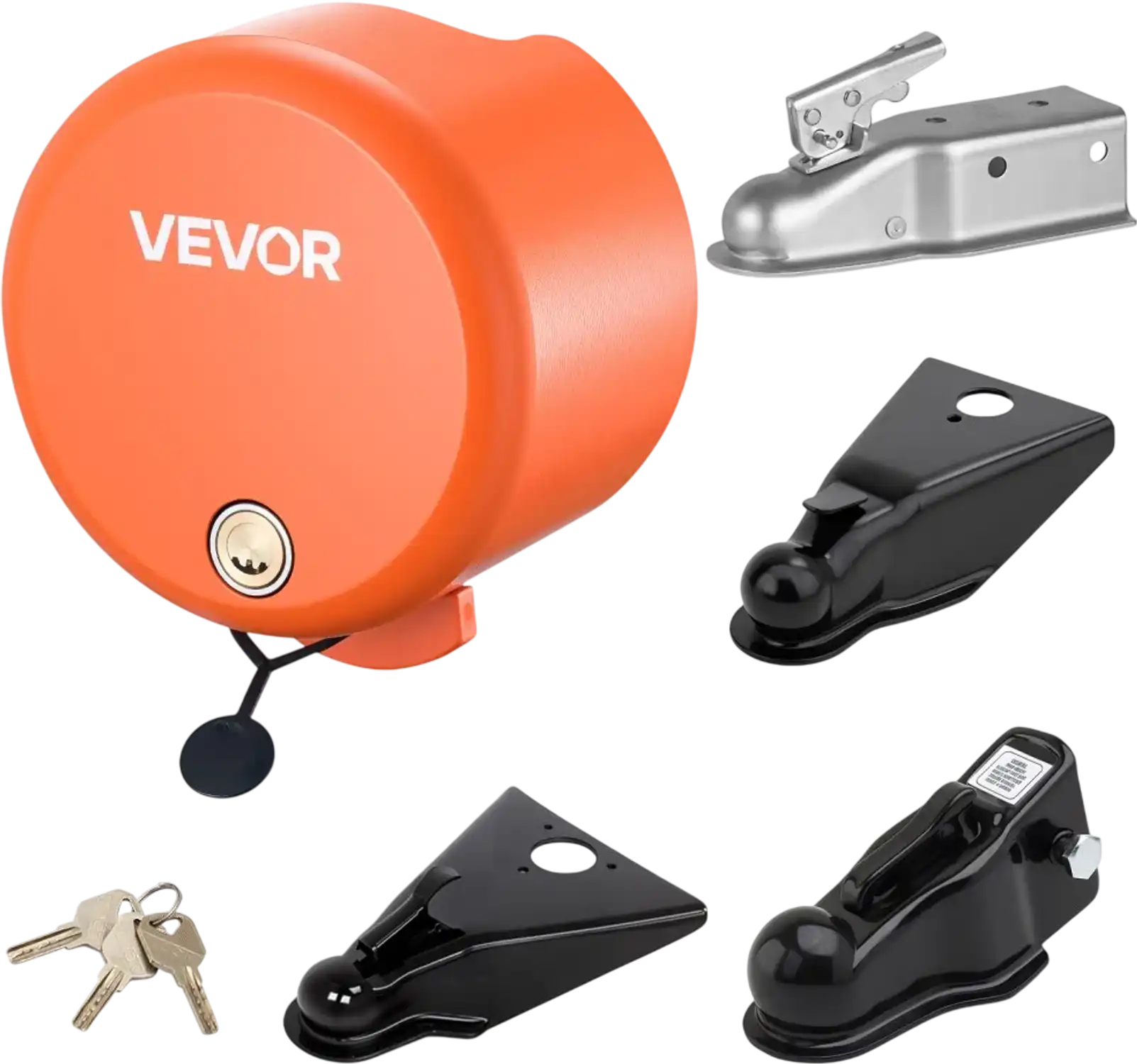 Vevor Trailer Coupler Lock Heavy-Duty Anti-Theft for 1-7/8