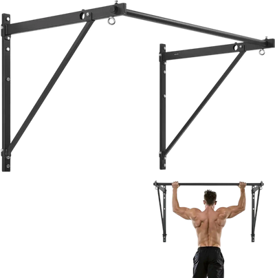 Vevor Pull-Up Bar Wall Mounted Adjustable Depth Heavy Duty 50