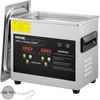 VEVOR 3L Upgraded Ultrasonic Cleaner (200W Heater,120W Ultrasonic) Professional Digital Lab Ultrasonic Parts Cleaner with Heater Timer for Jewelry Glasses Parts Cleaning