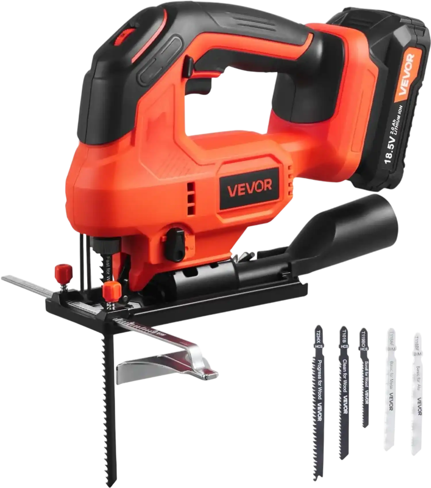 Vevor Jig Saw Cordless 20V 3000 SPM Variable Speed with Battery and Charger New