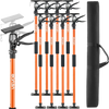 VEVOR Cabinet Jack Support Pole, 8-Pack, 45.7-114.2 Inch Steel Telescopic Quick Support Rod, Adjustable 3rd Hand System up to 154 lbs Capacity for Installing Cabinets, Lifting Drywall, Cargo Bars