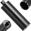 VEVOR Core Drill Bit, 5 inch Diameter, 14 inch Drilling Depth, 1-1/4 in-7 Internal Thread, High-Precision Welding Technology, Wet Diamond Core Bit for Reinforced Concrete, Red Bricks, and Masonry