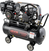 VEVOR 20 Gallon Gas Powered Air Compressor, 7HP 4.7CFM at 90 PSI Air Tank, Gas-Driven Air Compression System with Twin Cylinder Piston Pump, 115 PSI Max Pressure, 4 Wheels for Workshops Constructions
