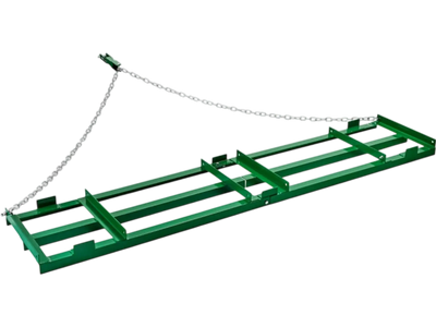 VEVOR Drag Harrow, 8 ft Heavy Duty Tow Behind Drag Harrow with Adjustable Bars & 72 in Chain, Driveway Grader Landscape Rake for ATV, UTV, Tractor, Mower Tow Behind Yard Lawn Leveling Tool