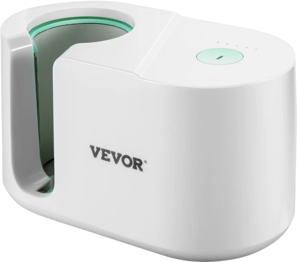 VEVOR Mug Press Machine, 11-15oz Coffee Cup Transfer Printing, Automatic Mug Heat Press for Sublimation, DIY Presents Gifts White