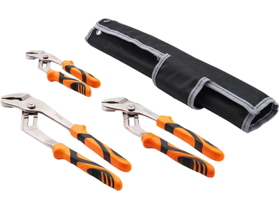 Vevor Pliers Set Groove Joint Water Pump 3-Piece 12/10/8